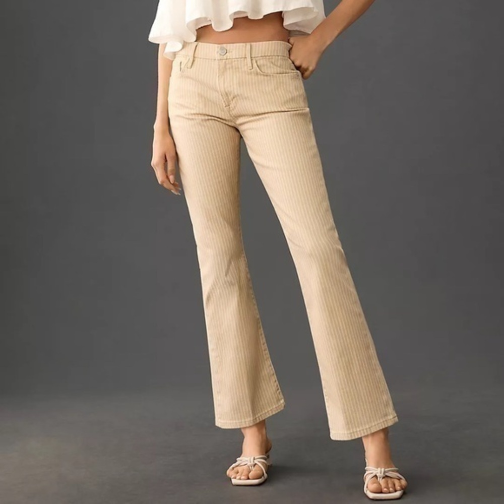 Frame Le Crop Mini Mid-Rise Bootcut Jeans